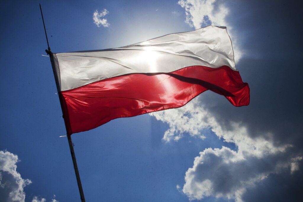 Aprire un'azienda in Polonia | Bandiera polacca