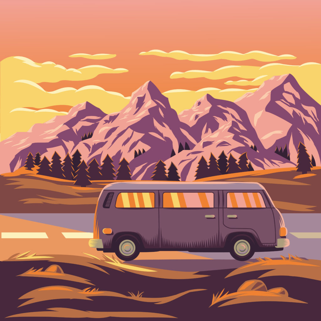 van life in Italy