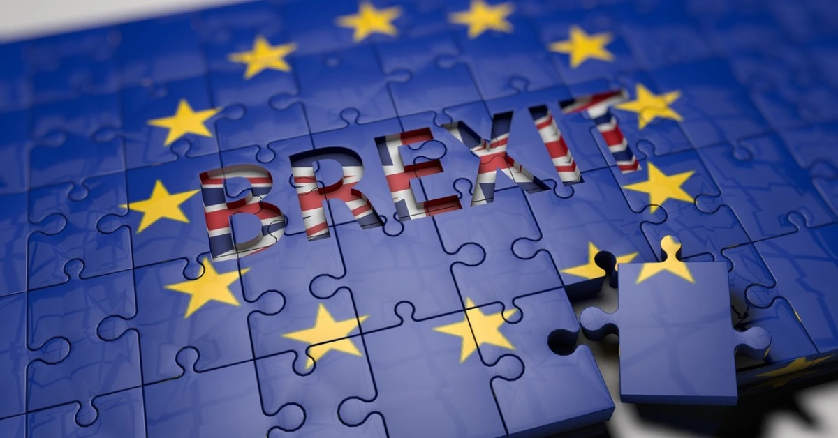Bandiera della Brexit che simboleggia aprire una società in Regno Unito