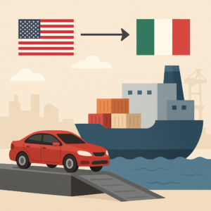 Import your car from US to Italy