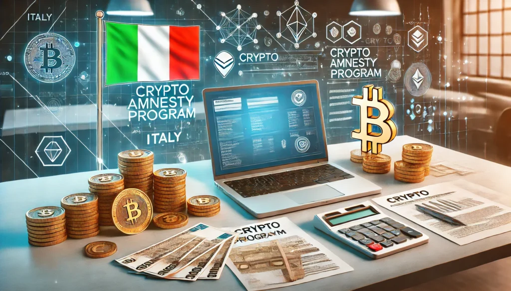 Crypto Amnesty program in Italy