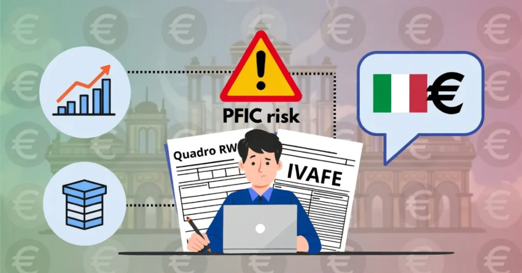 U.S. investments after moving to Italy reporting and PFIC risks